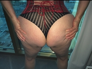 Busty Bliss Hot Ass Butt thong