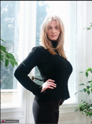 Vanessa 30s Milf in Tight Wool Sweater